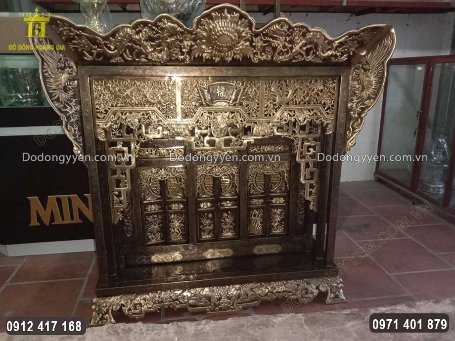 Vật phẩm thờ c&uacute;ng bằng đồng c&oacute; độ bền cao, sắc n&eacute;t, tinh xảo